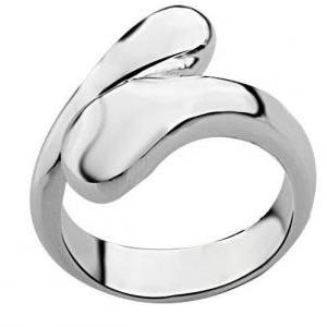 ♥ Silver Ring Double Round Head Ring- Opened ♥